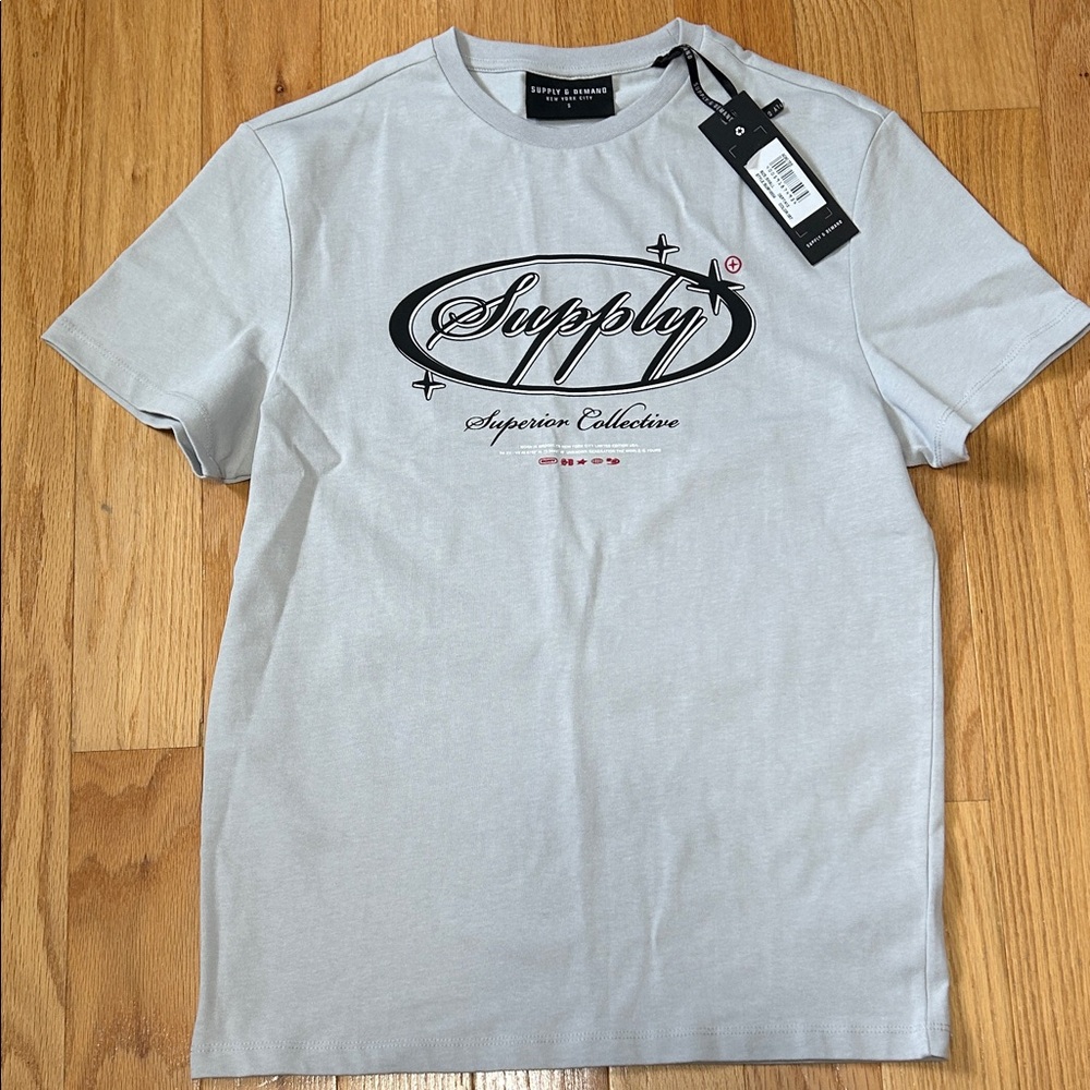 Supply Superior Collective Gray Short Sleeve Tee